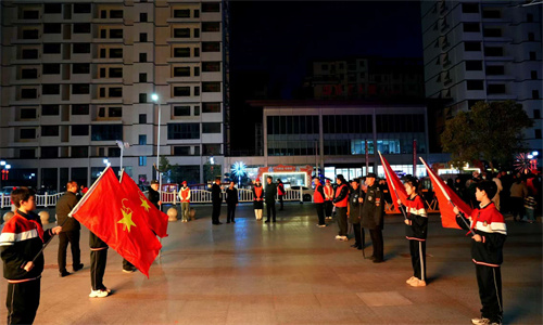 淮阳区总工会主席丁永华到阳光学校调研指导校园安全及周边环境整治工作