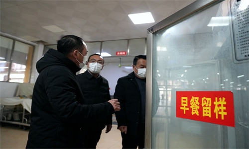淮阳区教育体育局检查组莅临阳光学校开展 2024 年冬季学校安全交叉检查
