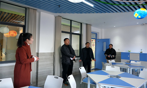 淮阳区教育体育局检查组莅临阳光学校开展 2024 年冬季学校安全交叉检查