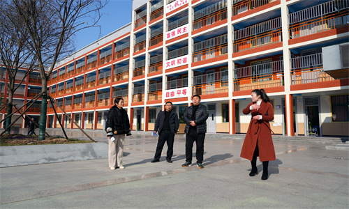 淮阳区教育体育局检查组莅临阳光学校开展 2024 年冬季学校安全交叉检查