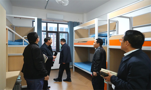 淮阳区应急局、区教体局联合检查组深入我校检查消防安全工作